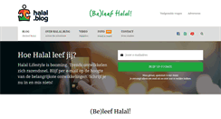 Desktop Screenshot of halalwijzer.nl